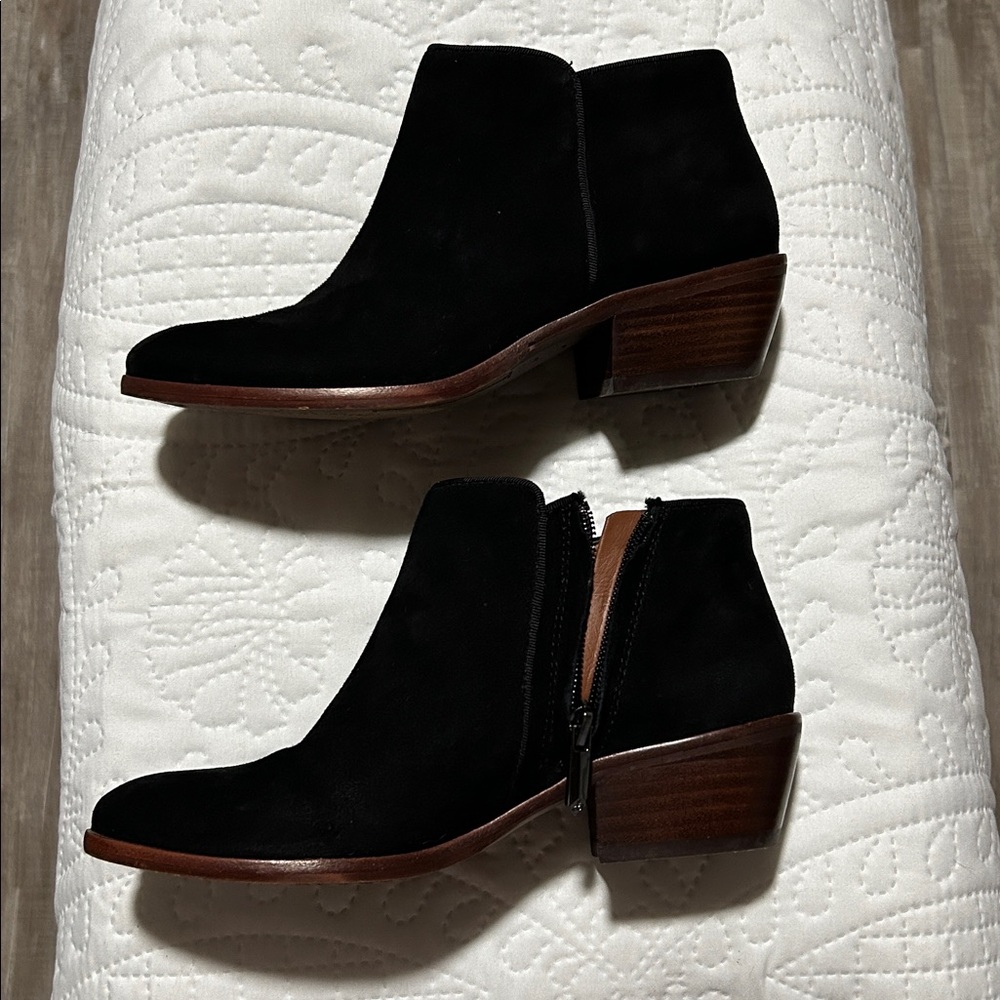 Sam Edelman suede ankle boots sz: 4.5m - Picture 2 of 10